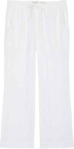 Marc O’Polo Pants, Jogger Style, Straight leg, Kvinde White Bukser Med...