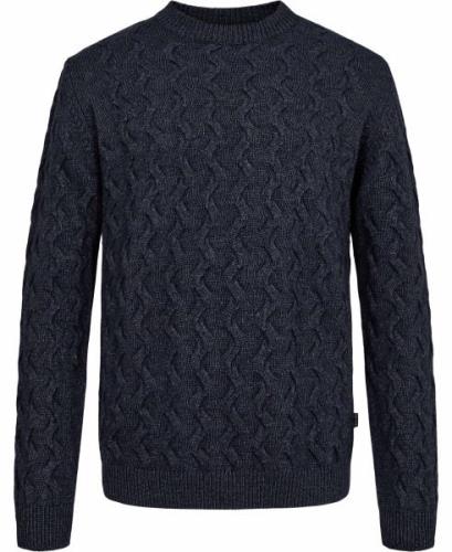 Sand 5477 Iq Mand Blå Sweaters Str L - hos Magasin