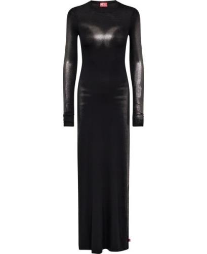 Diesel Danessa Dress Kvinde Black Maxi Kjoler Str L - hos Magasin