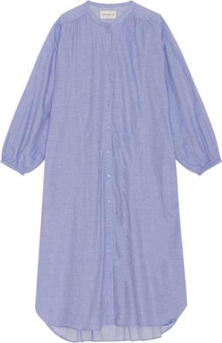 Moshi Moshi Mind Lauren Shirtdress Chambray Kvinde Light Blue Midi Kjo...