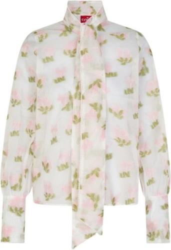 Cras Josettecras Shirt Kvinde Soft Florals Langærmede Skjorter Str 40 ...