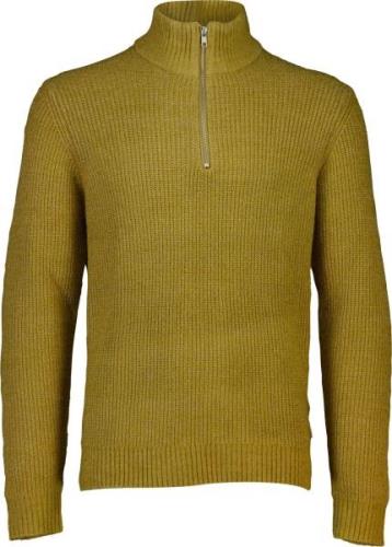 Lindbergh Standup Collar Knit Mand Mid Brown Sweaters Str L - hos Maga...