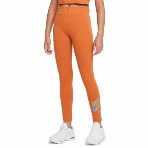 Nike Leggings Kids Str 137-147 / M - Orange Leggings Bomuld hos Magasi...