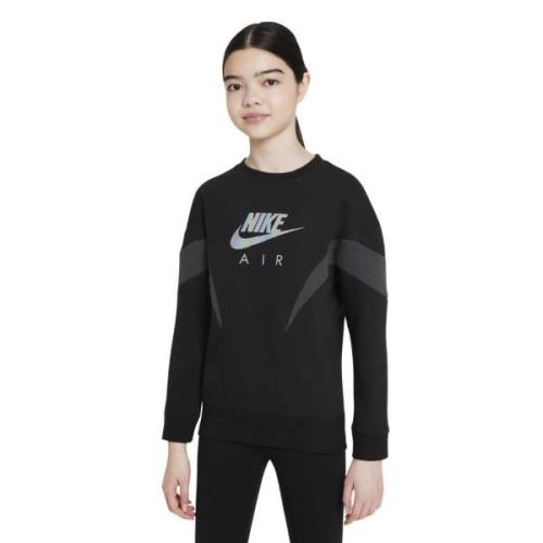 Nike Nike AIR BIG Kids' Girls' FR Str 137-147 / M - Black Sweatshirts ...