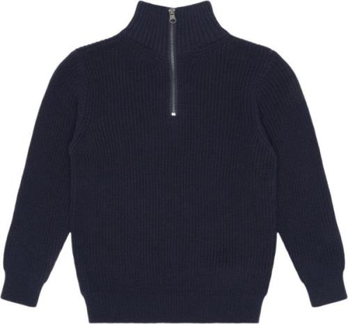 The New Tnluke Knit Pullover Kvinde Navy Blazer Sweaters Str 110-116 c...