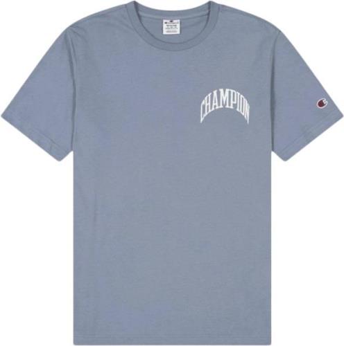 Champion Crewneck Tshirt Mand Flint Stone Kortærmede T-shirts Str L - ...