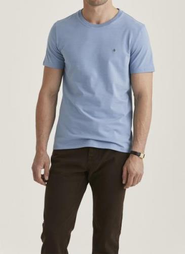 Morris Stockholm James Tee / 56 Blue / S Mand Blue Kortærmede T-shirts...