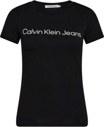 Calvin Klein Slim fit Tshirt With Logo Kvinde Beh Kortærmede T-shirts ...