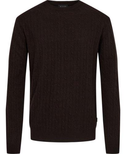 Sand 5600 Iq Mand Brun Sweaters Str L - hos Magasin