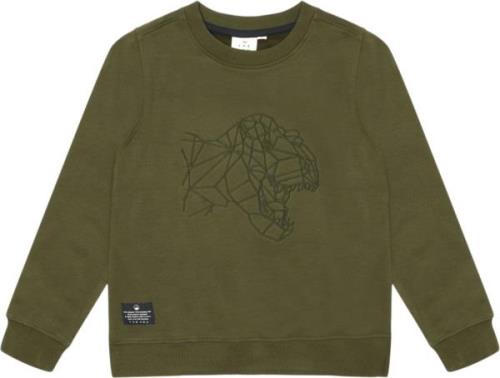 The New Tnlamar Sweatshirt Str 110-116 cm/5-6 år - Ivy Green Sweatshir...