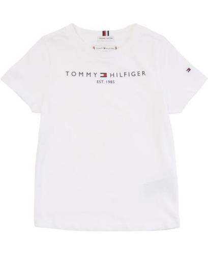 Tommy Hilfiger Essential TEE S/S Str 5 år / 110 cm - White Kortærmede ...