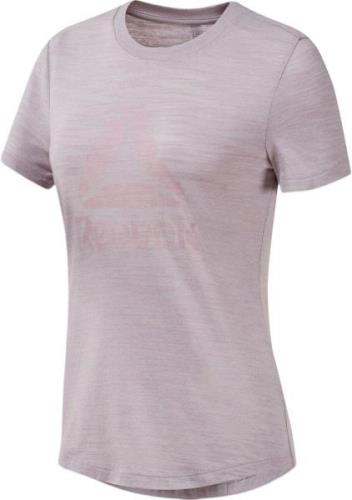 Reebok EL Marble Logo Tee S - Trænings T-shirts Bomuld hos Magasin