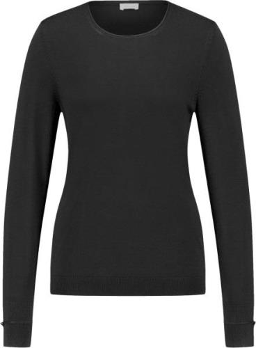 Gerry Weber Pullover 1/1 Sleeve Kvinde Black Sweaters Str 40 - hos Mag...