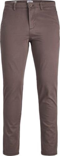 Jack & Jones Jpstmarco Jjbowie SA Noos Mand Seal Brown Chinos Str "29/...