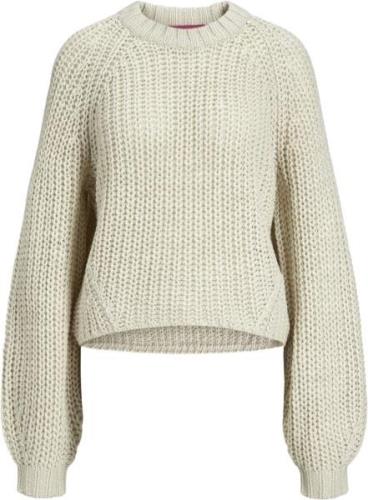 JJXX Jxkelly Chunky Crew Neck Knit SN Kvinde Bone White Toppe Regular ...