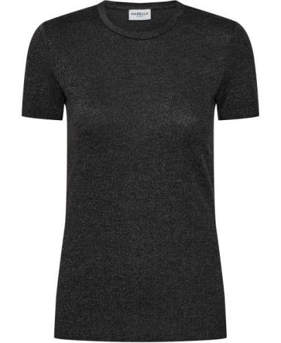 Marella Istante Kvinde Dark Grey Kortærmede T-shirts Str L - hos Magas...