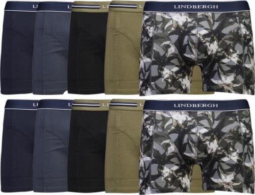 Lindbergh Cotton Boxers Mixed 10packs L - Boxershorts hos Magasin