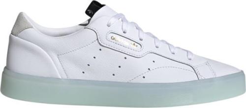 adidas Sleek Sneakers Kvinde Hvid Sneakers Str 40 - Læder hos Magasin