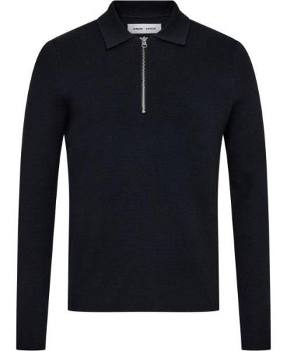 Samsøe Samsøe Guna Half zip 10490 Mand Sky Captain Sweaters Str L - Vi...