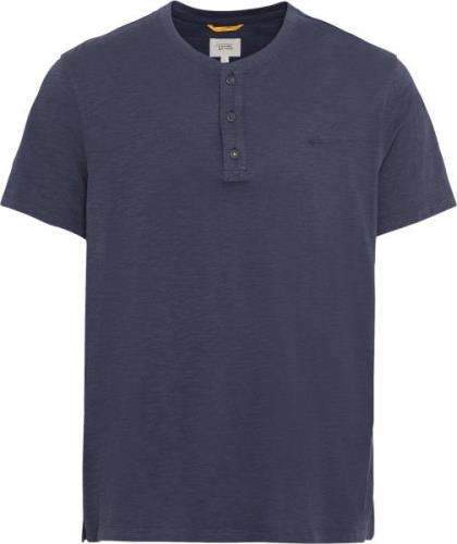 Camel Active NOS Henley 1/2 Mand Night Blue Kortærmede T-shirts Str L ...