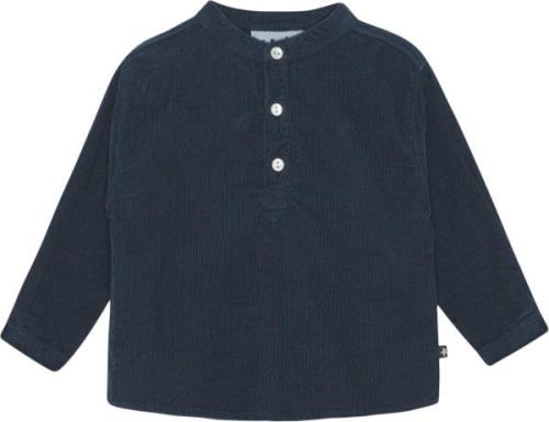 Molo Enoz Str 2 år / 92 cm - Navy Sky Langærmede T-shirts hos Magasin