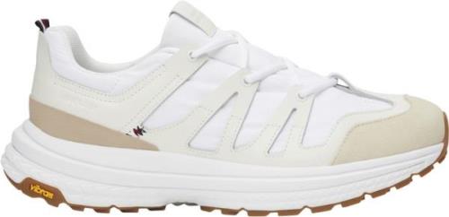 Tommy Hilfiger M Runner Tech Knit Mand White Sneakers Str 41 - hos Mag...