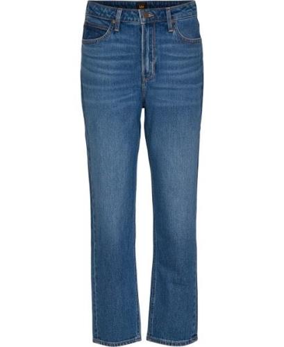 Lee Carol Worn Iris Kvinde Qw Straight Jeans Straight Fit Str 33/33 - ...