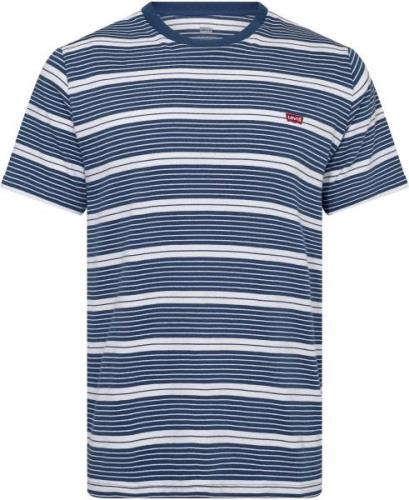 Levi's SS Original HM TEE Cooper Stri Mand Blå Kortærmede T-shirts Str...