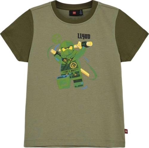 LEGO kidswear/LEGO børnetøj Lwtano 606 T-shirt S/S Str 128 cm - Light ...