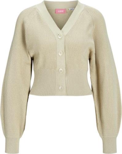 JJXX Jxstina Twist Cardigan Knit Kvinde Fog Cardigans Str L - hos Maga...