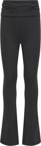 ONLY Kogea Flared Pant FF JRS Str 158 - Sort Bukser hos Magasin