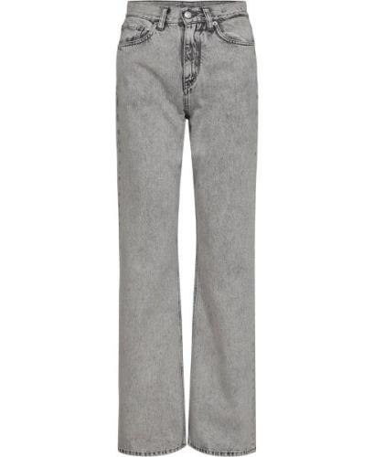 Hope Beat Jeans Kvinde Lt Grey Stone Straight Jeans Str 29 - Polyester...