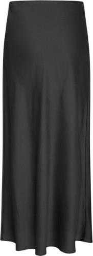 Bruuns Bazaar Acaciabbjoanelle Skirt Kvinde Black Maxi Nederdele Str 4...