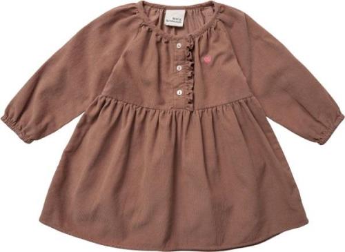 Sofie Schnoor Dress Str 2 år / 92 cm - Rosy Brown Kjoler hos Magasin