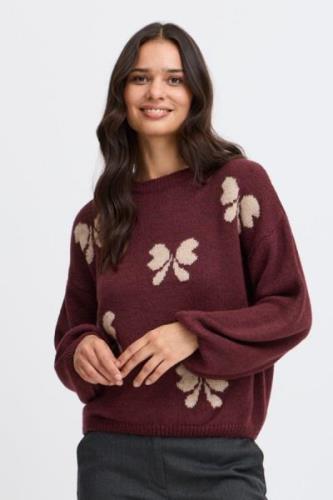 Fransa Fxcheryl PU 1 Kvinde Tawny Port Melange Sweaters Str L - hos Ma...