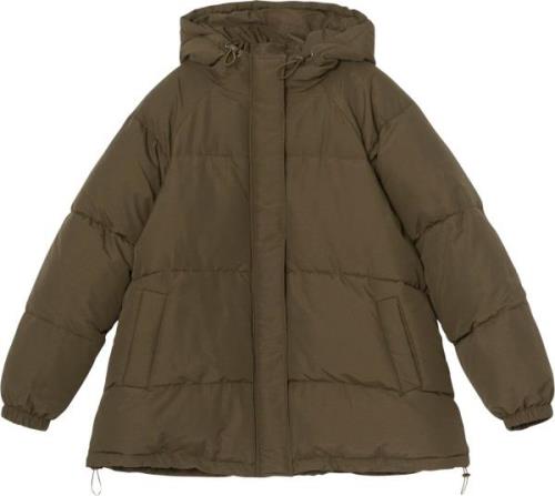 Résumé Tonzahrs Jacket Kvinde Cargo Green Dunjakker Str 40 - hos Magas...