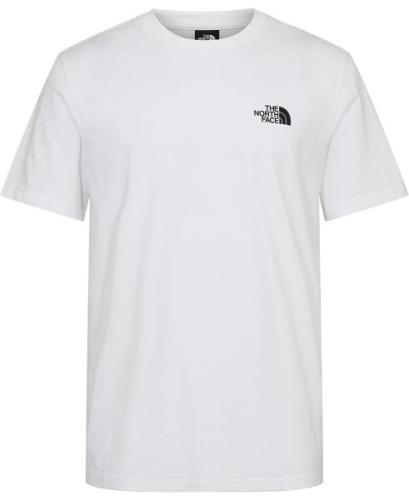 The North Face M S/S Simple Dome TEE TNF White Mand Hvid Kortærmede T-...