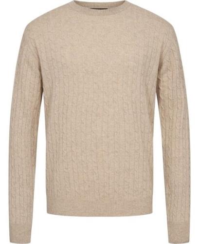 Sand 5600 Iq Mand Ecru/light Sand Sweaters Str L - hos Magasin