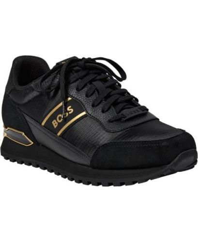 BOSS Parkourl_Runn_Rsmx Mand Black Sneakers Str 40 - hos Magasin