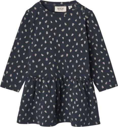 Wheat Jersey Kjole Bessie Str 2 år / 92 cm - Navy Sprucecone Kjoler Bo...