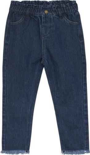 En Fant Jeans Str 128 - Blue Denim Bukser hos Magasin