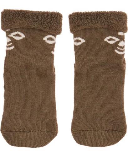 Hummel Snubbie Socks Str 15-17 - Olive Night Strømper hos Magasin