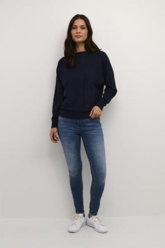 Culture Cuannemarie Batwing Jumper Kvinde Salute Langærmede Bluser Str...