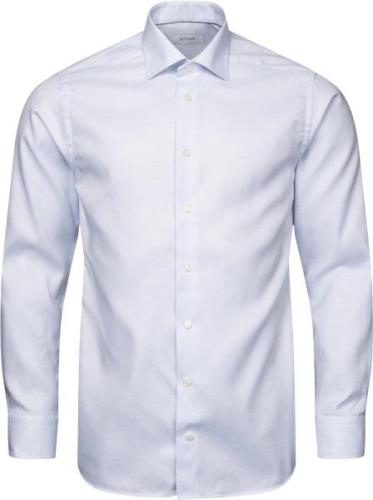 ETON Contemporary Fit Light Blue Royal Dobby Shirt Mand Blå Langærmede...