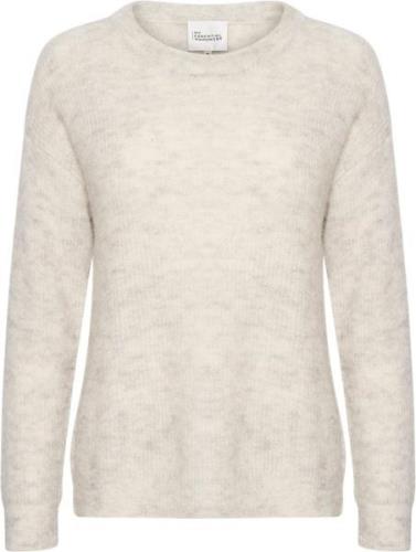 My Essential Wardrobe 05 THE Knit Pullover Kvinde Light Grey Melange S...