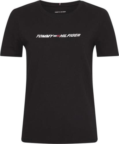 Tommy Hilfiger Sport Regular Tshirt Kvinde Bds Sneakers Str S - hos Ma...