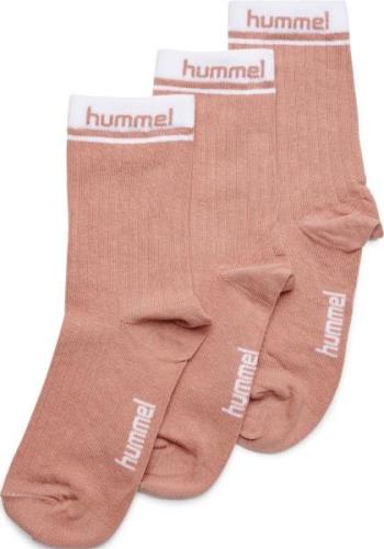 Hummel Hmlconi 3pack Sock Str 37-40 - Orange Strømper hos Magasin