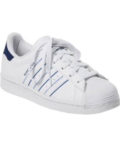 adidas Originals Superstar J Ftwwht/dkblue/blu Sneakers Str 36 2/3 - h...