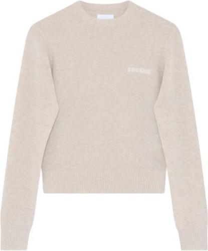 2NDDAY 2ND Lance TT Soft Wool Blend Kvinde Créme Brulèe Sweaters Str L...