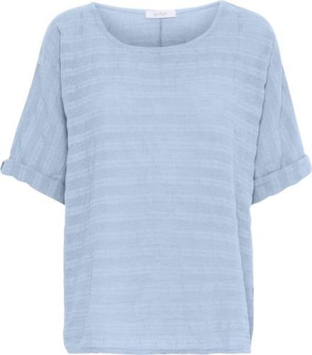 Sorbet Sbjasmin 34 TEE Kvinde Cerulean Kortærmede T-shirts Str S/M - h...